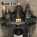 Rectangular Corner Shelf for Wall Mounting, Bathroom Shelf, Towel Rack, Shower Shampoo Holder, No-Drill Shelf.