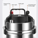 Compact Pressure Cooker.
