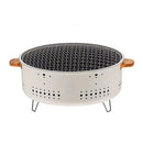 RoundFire Portable Charcoal Grill.
