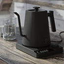 TERLEIA Electric Kettle – Compact Stainless Steel Design.