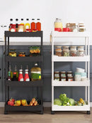 SlideRack™ – Slim Rolling Storage Organizer.