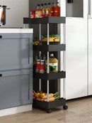 SlideRack™ – Slim Rolling Storage Organizer.