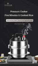 Compact Pressure Cooker.