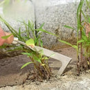 Manual Weeding Machine Set: Mower Sickle + Road Crack Weeding Tool + Garden Hand Shovel - Heavy Duty Carbon Steel for Outdoor.
