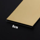 5/10 Meter Gold Wall Sticker, Smooth Stainless Steel Strip, Self-Adhesive, Decorative Mirrors for Living Room, Luxe Wall Edge Strip.